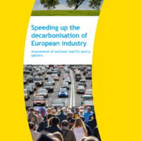 Speeding up Europe’s industrial decarbonisation by moving beyond EU carbon market